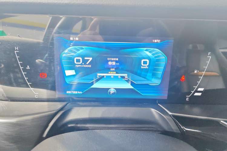 Used Bestune T77 2019 Facelift 230 TID Automatic Luxury Version China V Emission Standard Instrument Cluster