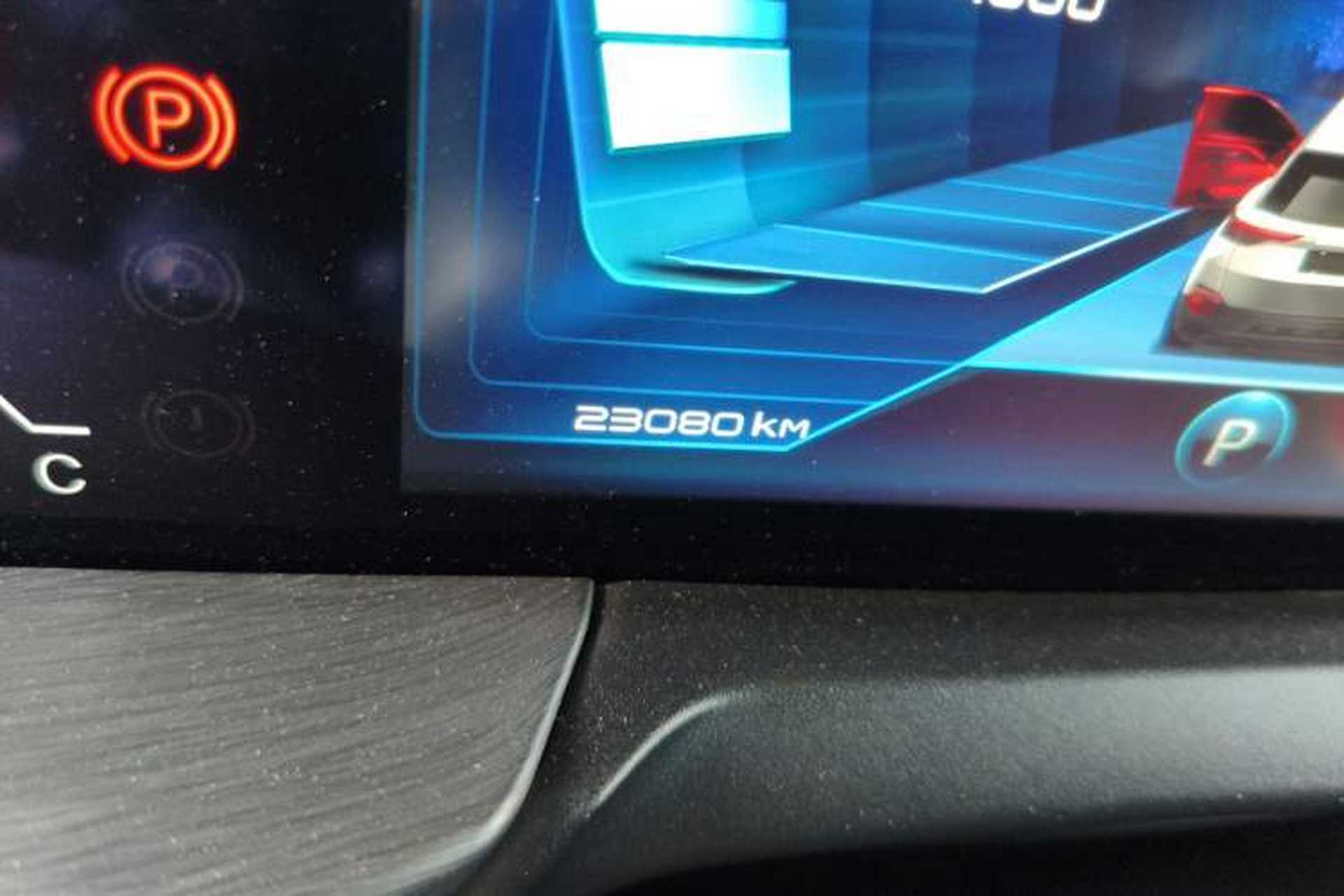 Used Bestune T77 2019 230 TID Automatic Luxury Version National V Odometer Close Up