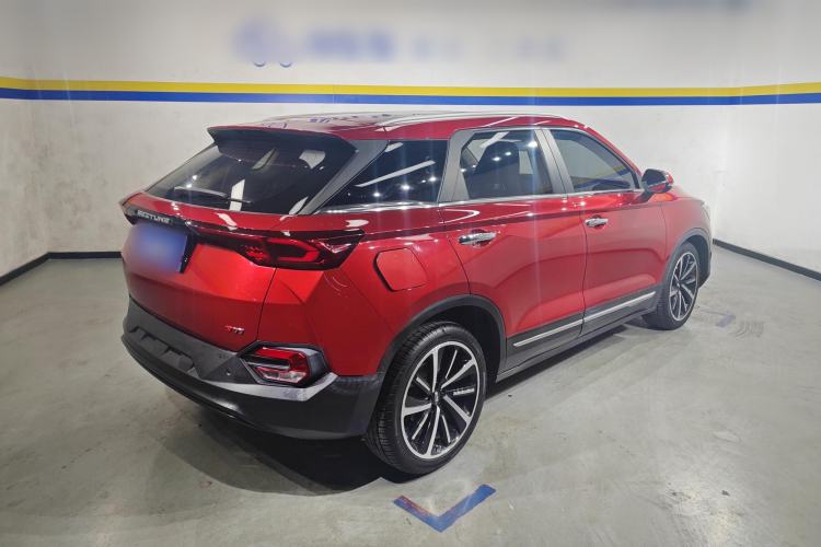 Used Bestune T77 2019 Facelift 230 TID Automatic Luxury Version China V Emission Standard Rear Right 45 Deg