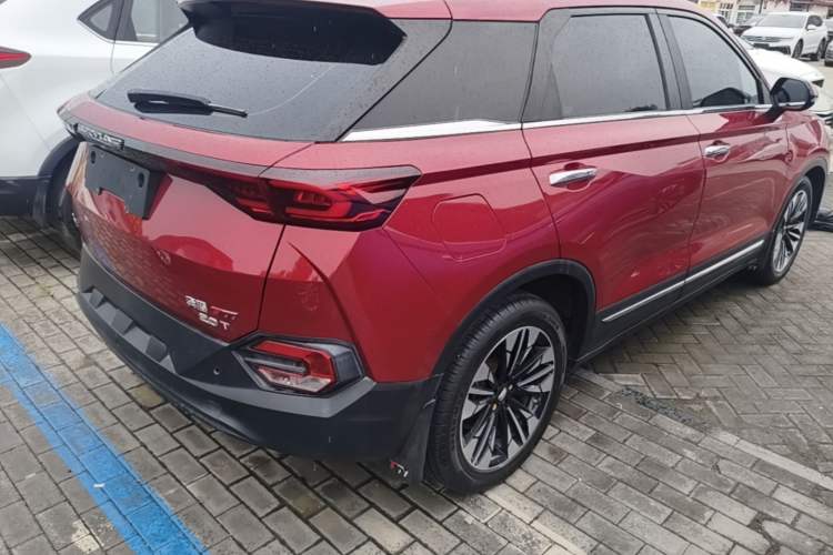 Used Bestune T77 2019 230 TID Automatic Luxury Version China VI Emission Standard Rear Right 45 Deg