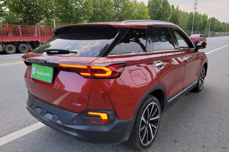 Used Bestune T77 2019 230 TID Automatic Prestige Version China V Emission Standard Rear Right 45 Deg
