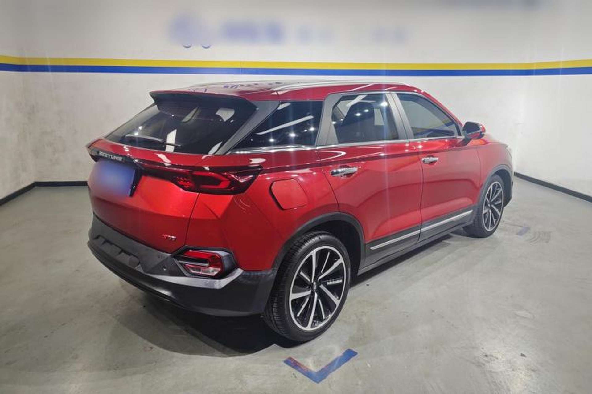 Used Bestune T77 2019 Facelift 230 TID Automatic Luxury Version China V Emission Standard Rear Right 45 Deg