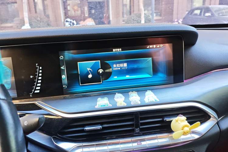 Used Bestune T77 2019 230 TID Automatic Luxury Version China VI Emission Standard Audio And AC Panel