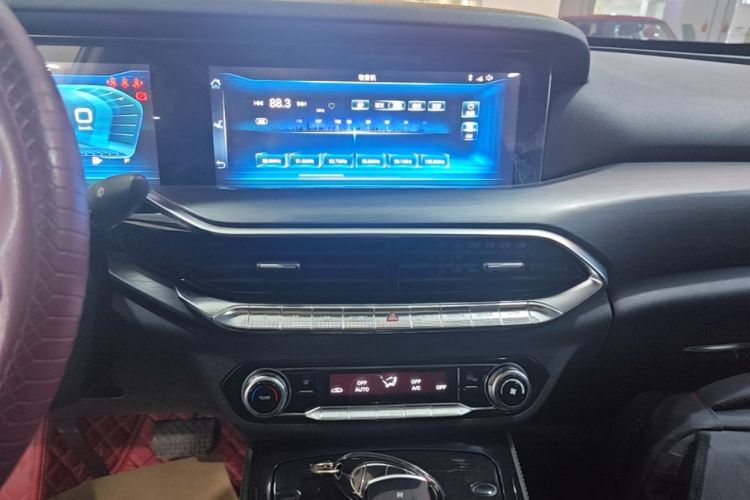 Used Bestune T77 2019 230 TID Automatic Prestige Version China VI Emission Standard Audio And AC Panel