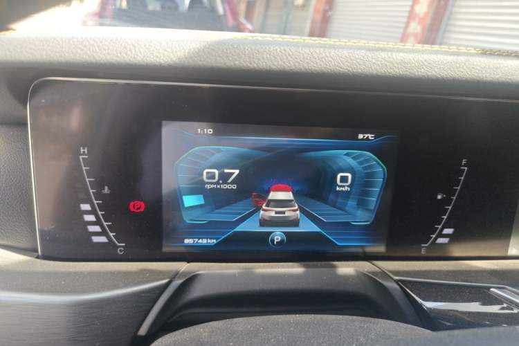 Used Bestune T77 2019 230 TID Automatic Luxury Version China VI Emission Standard Instrument Cluster
