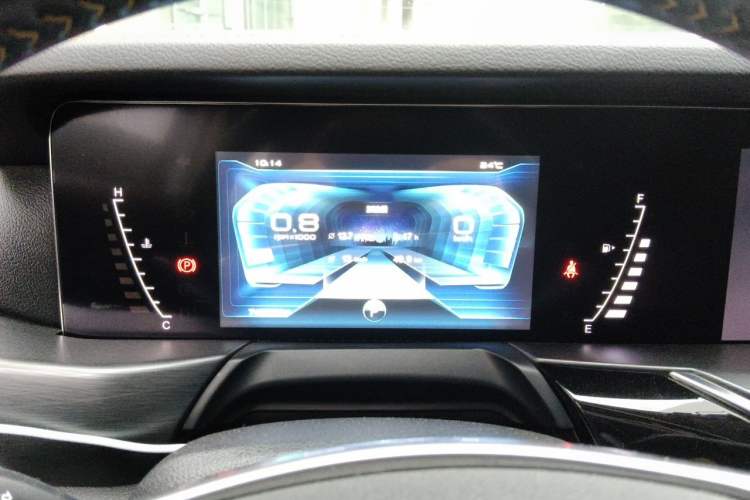 Used Bestune T77 2019 230 TID Automatic Luxury Version China VI Emission Standard Instrument Cluster