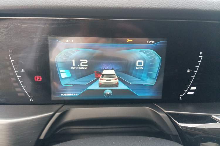 Used Bestune T77 2019 230 TID Automatic Luxury Version China VI Emission Standard Instrument Cluster