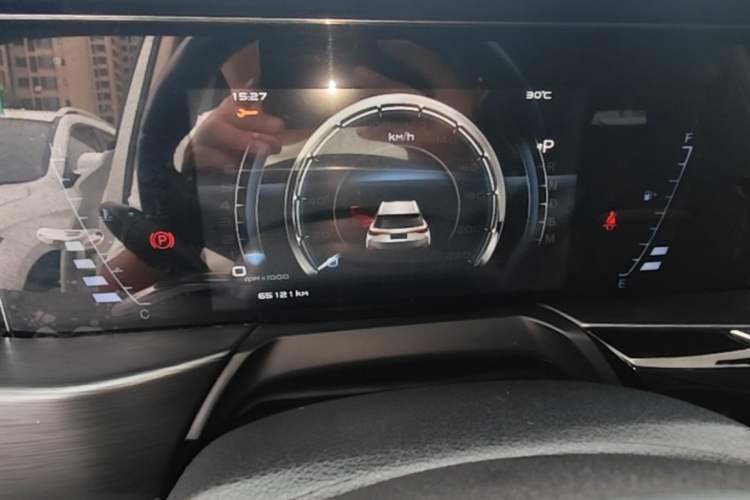 Used Bestune T77 2019 230 TID Automatic Luxury Version China VI Emission Standard Instrument Cluster