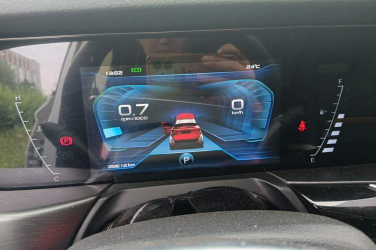 Used Bestune T77 2019 Facelift 230 TID Automatic Luxury Version China V Emission Standard Instrument Cluster
