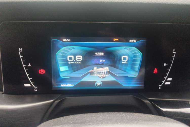 Used Bestune T77 2019 230 TID Automatic Luxury Version China VI Emission Standard Instrument Cluster