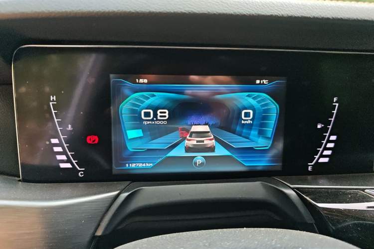 Used Bestune T77 2019 230 TID Automatic Luxury Version China VI Emission Standard Instrument Cluster