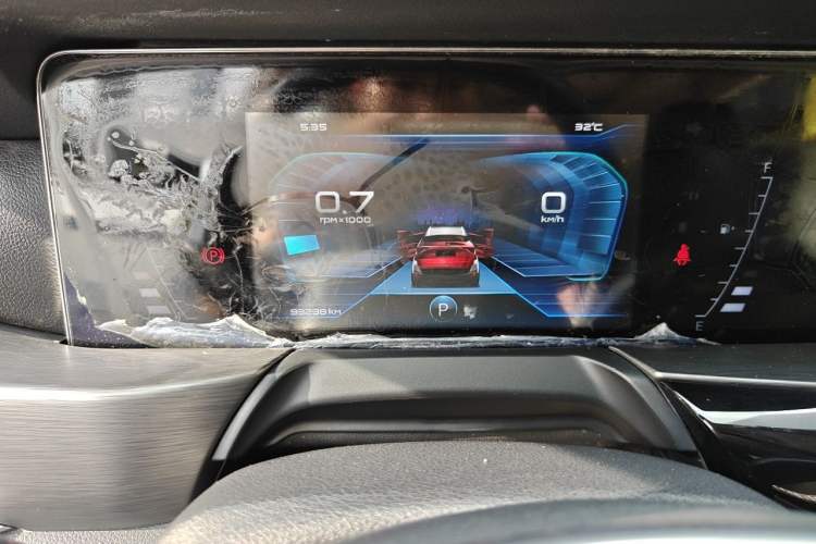 Used Bestune T77 2019 230 TID Automatic Luxury Version National V Instrument Cluster