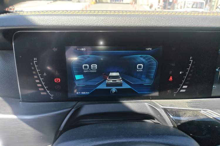 Used Bestune T77 2019 230 TID Automatic Luxury Version China VI Emission Standard Instrument Cluster