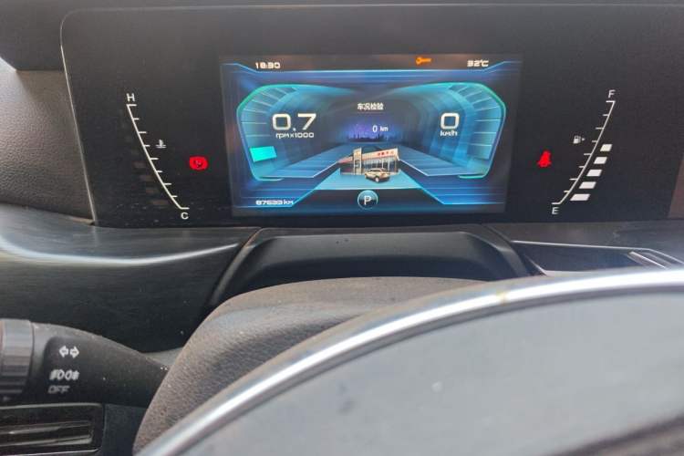 Used Bestune T77 2019 230 TID Automatic Luxury Version China VI Emission Standard Instrument Cluster