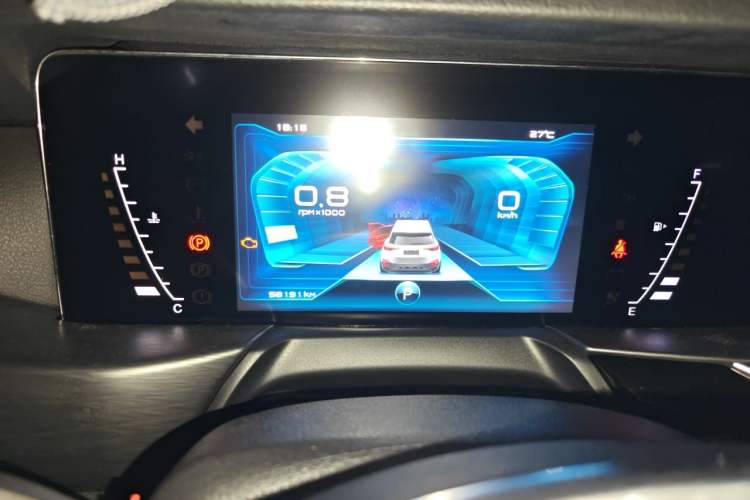 Used Bestune T77 2019 230 TID Automatic Luxury Version China VI Emission Standard Instrument Cluster