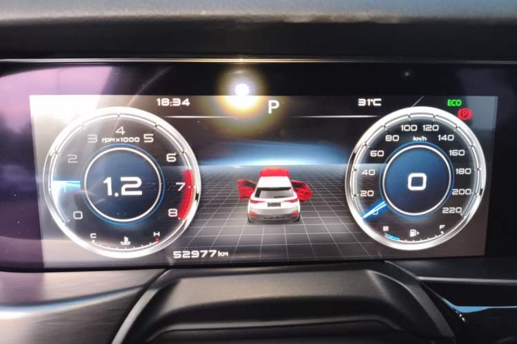 Used Bestune T77 2019 230 TID Automatic Prestige Version China V Emission Standard Instrument Cluster