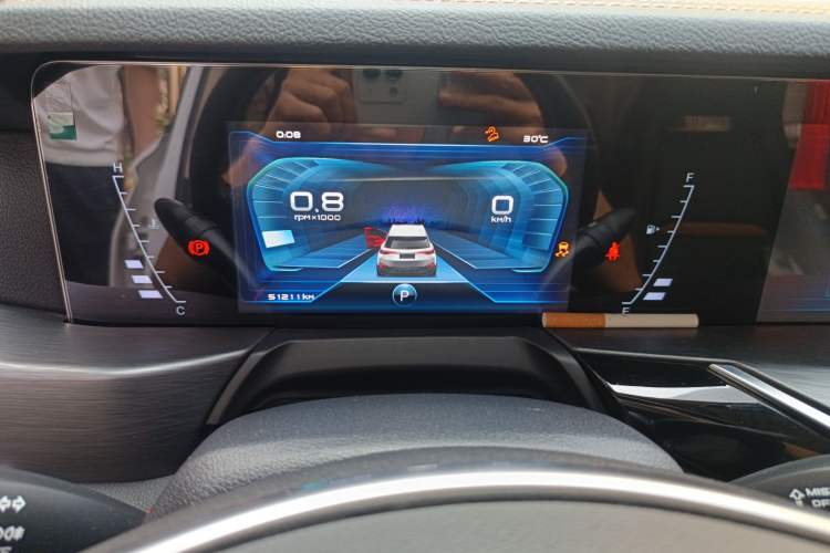 Used Bestune T77 2019 230 TID Automatic Luxury Version China VI Emission Standard Instrument Cluster