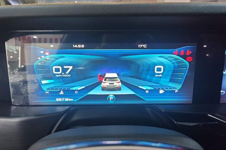 Used Bestune T77 2019 230 TID Automatic Prestige Version China VI Emission Standard Instrument Cluster