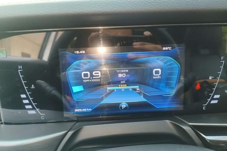 Used Bestune T77 2019 230 TID Automatic Luxury Version China VI Emission Standard Instrument Cluster