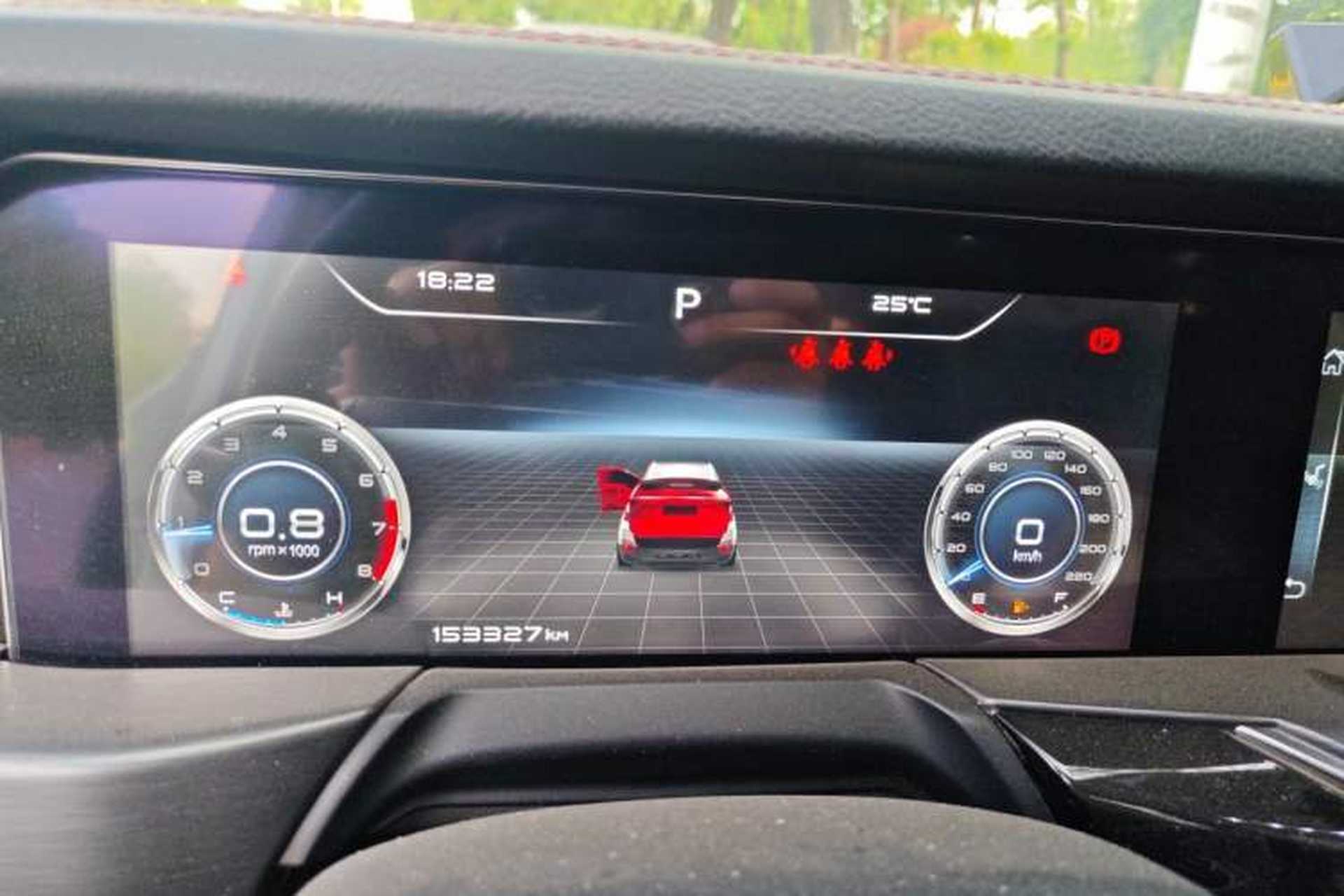 Used Bestune T77 2019 230 TID Automatic Prestige Version China VI Instrument Cluster