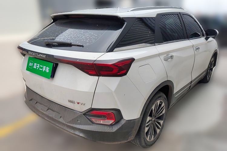 Used Bestune T77 2019 230 TID Automatic Luxury Version China VI Emission Standard Rear Right 45 Deg