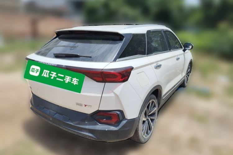 Used Bestune T77 2019 230 TID Automatic Prestige Version China V Emission Standard Rear Right 45 Deg