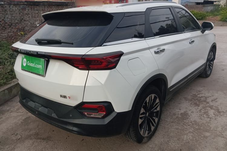 Used Bestune T77 2019 230 TID Automatic Luxury Version China VI Emission Standard Rear Right 45 Deg