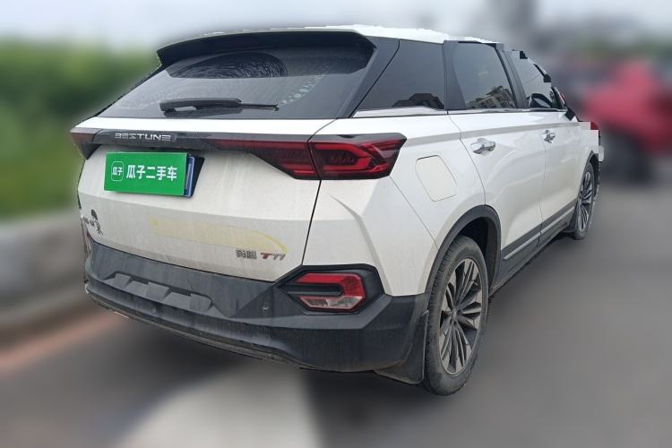Used Bestune T77 2019 Facelift 230 TID Automatic Luxury Version China V Emission Standard Rear Right 45 Deg