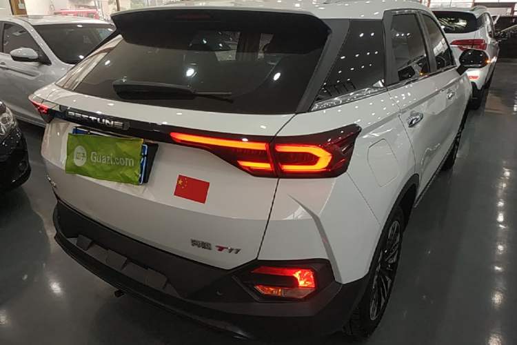 Used Bestune T77 2019 Facelift 230 TID Automatic Luxury Version China V Emission Standard Rear Right 45 Deg