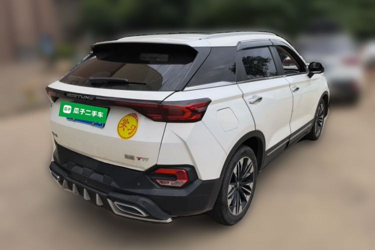 Used Bestune T77 2019 230 TID Automatic Luxury Version China VI Emission Standard Rear Right 45 Deg