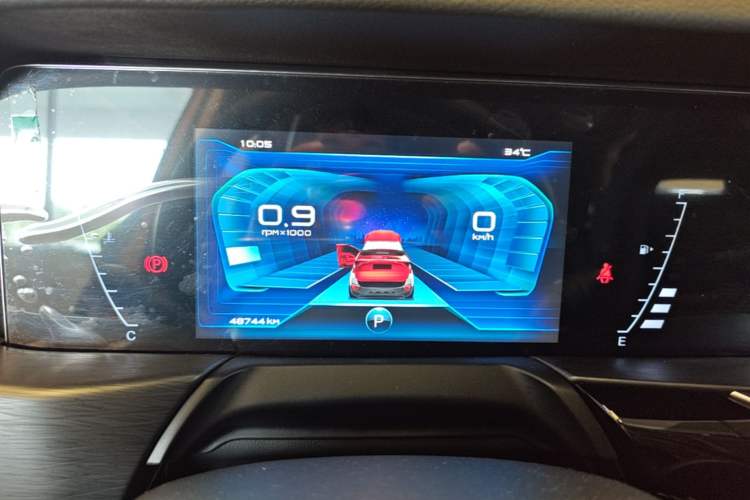 Used Bestune T77 2019 230 TID Automatic Luxury Version China VI Emission Standard Instrument Cluster