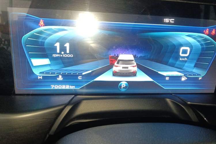 Used Bestune T77 2019 230 TID Automatic Prestige Version China VI Emission Standard Instrument Cluster