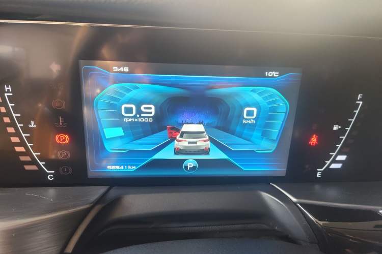 Used Bestune T77 2019 230 TID Automatic Luxury Version China VI Emission Standard Instrument Cluster