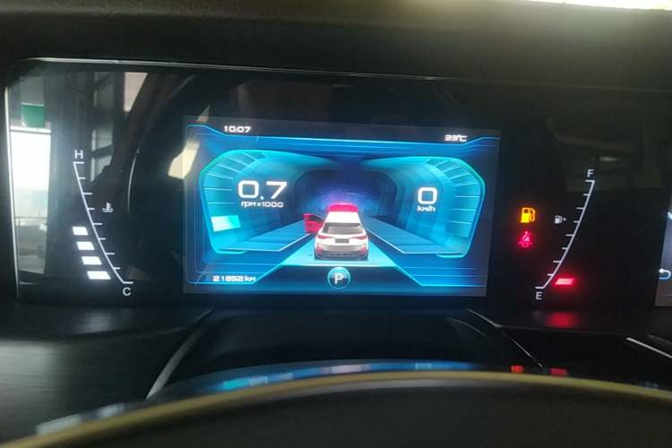 Used Bestune T77 2019 230 TID Automatic Luxury Version China VI Emission Standard Instrument Cluster