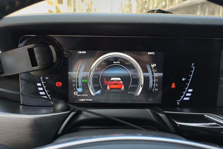 Used Bestune T77 2019 Facelift 230 TID Automatic Luxury Version China V Emission Standard Instrument Cluster