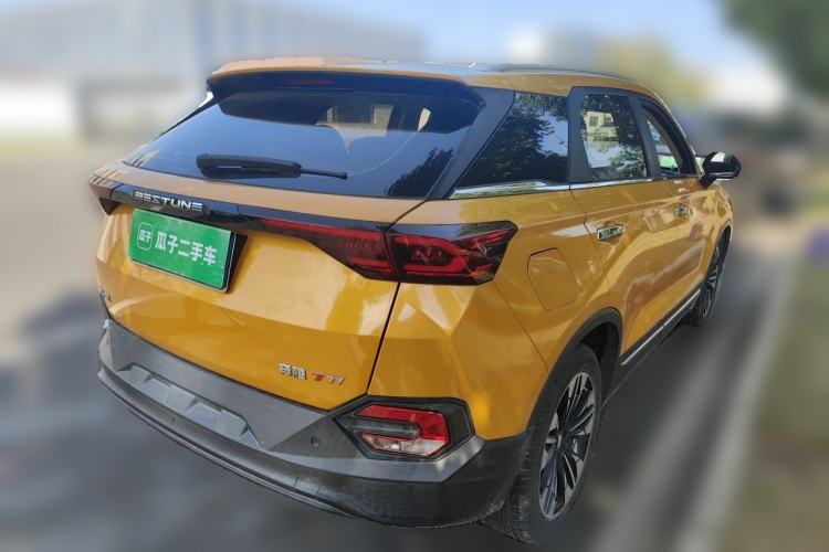 Used Bestune T77 2019 230 TID Automatic Luxury Version China VI Emission Standard Rear Right 45 Deg