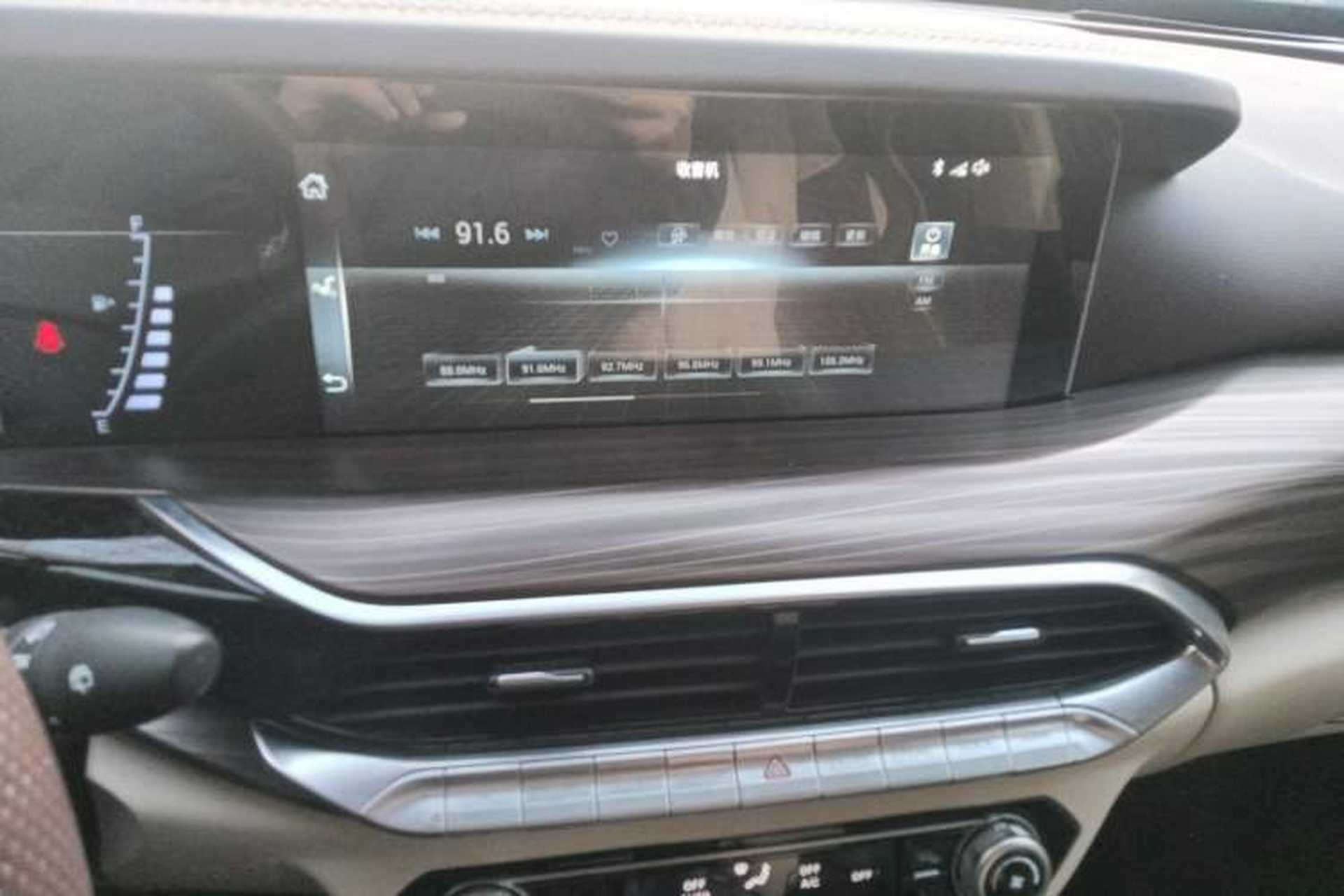 Used Bestune T77 2021 PRO 280 TID Automatic Luxury Model Audio And AC Panel