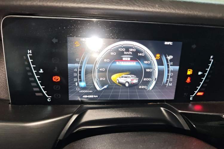Used Bestune T77 2021 PRO 280 TID Automatic Luxury Model Instrument Cluster
