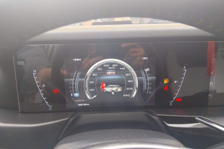 Used Bestune T77 2021 PRO 280 TID Automatic Luxury Model Instrument Cluster