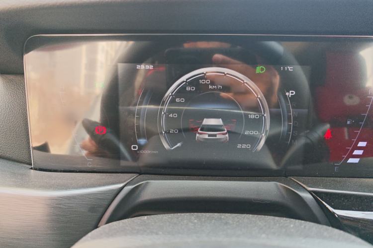 Used Bestune T77 2021 PRO 280 TID Custom Edition Instrument Cluster