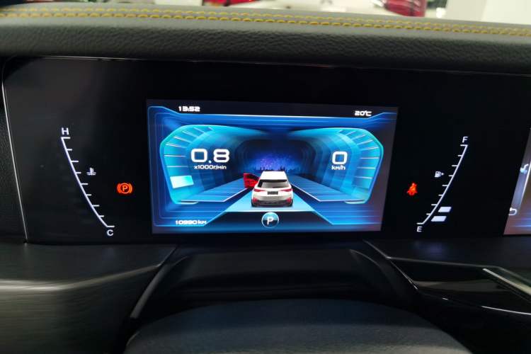 Used Bestune T77 2021 PRO 280 TID Automatic Luxury Model Instrument Cluster