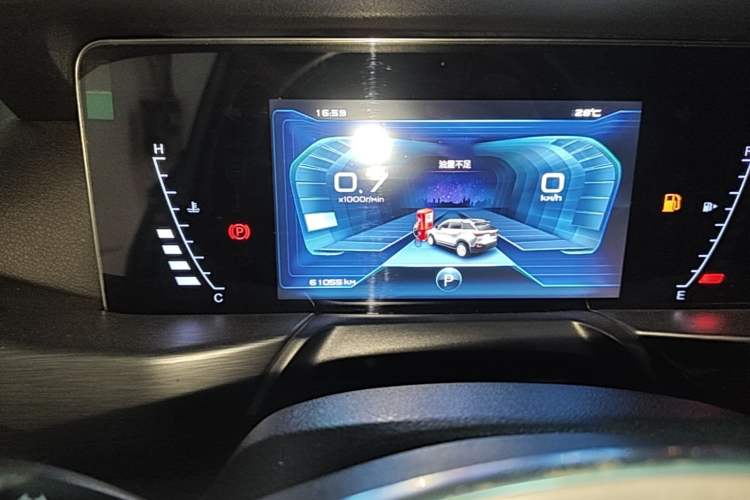 Used Bestune T77 2021 PRO 280 TID Automatic Luxury Model Instrument Cluster