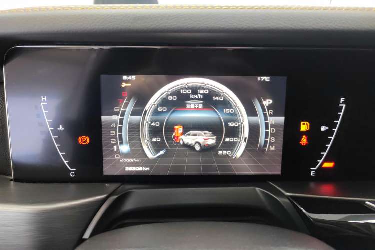 Used Bestune T77 2021 PRO 280 TID Automatic Luxury Model Instrument Cluster