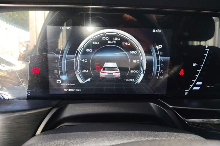 Used Bestune T77 2021 PRO 280 TID Automatic Luxury Model Instrument Cluster