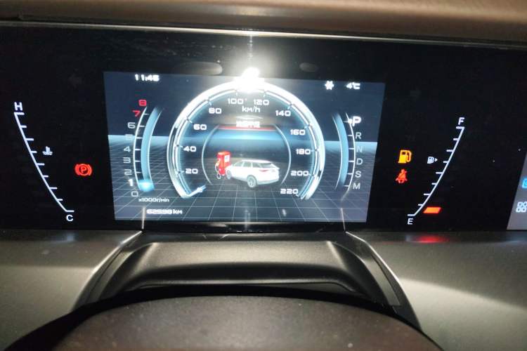 Used Bestune T77 2023 1.5T Automatic Luxury Model Instrument Cluster