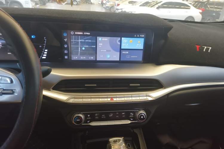 Used Bestune T77 2023 1.5T Automatic Luxury Model Audio And AC Panel