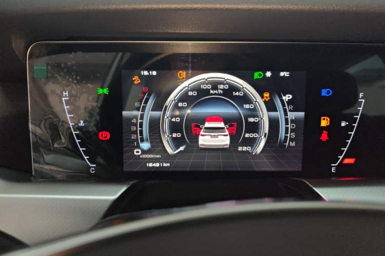 Used Bestune T77 2023 1.5T Automatic Luxury Model Instrument Cluster