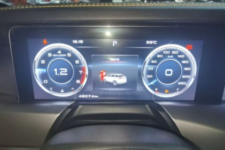 Used Bestune T77 2023 1.5T Automatic Luxury Model Instrument Cluster