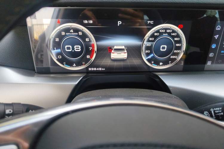 Used Bestune T77 2023 1.5T Automatic Luxury Model Instrument Cluster