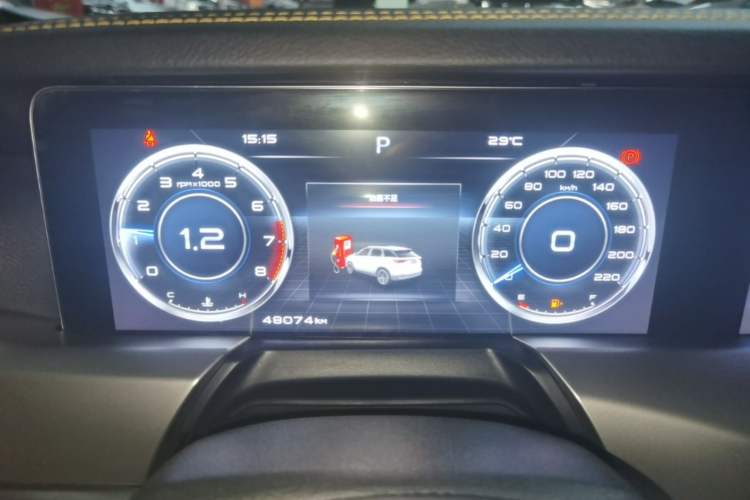 Used Bestune T77 2023 1.5T Automatic Luxury Model Instrument Cluster